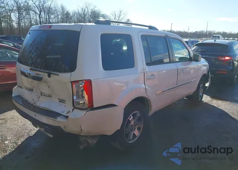 2011 Honda Pilot Touring из США, поврежденный, VIN 5FNYF4H95BB096532